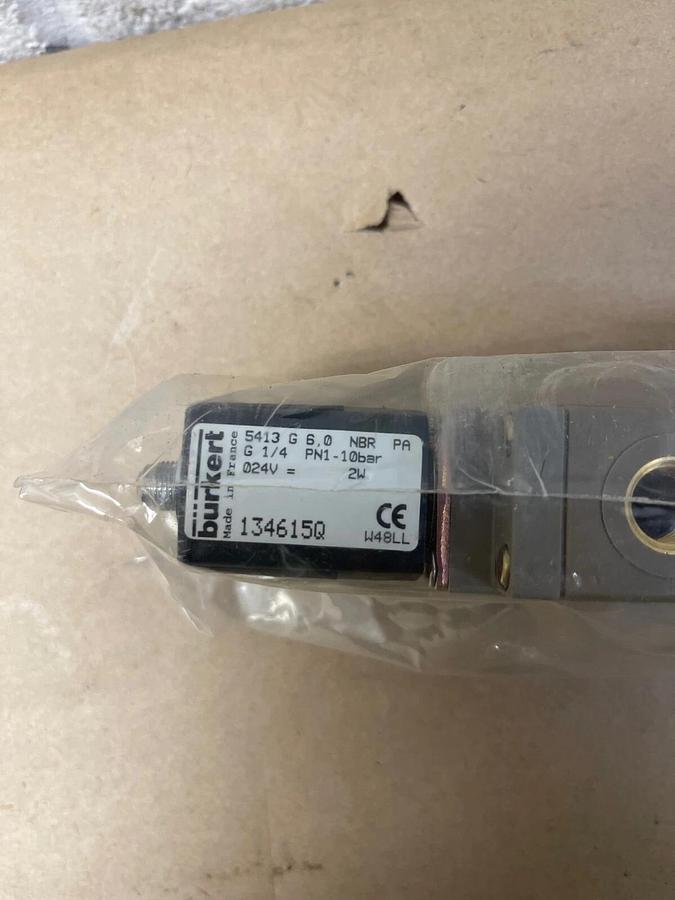 Used Burkett 134615Q Solenoid Valve