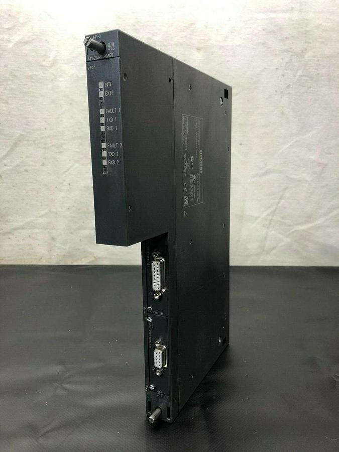 Used Siemens 6ES7 441-2AA04-0AE0 Simatic S7 Communication Module