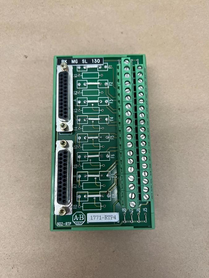 Used Allen Bradley 1771-RTP4 Remote Termination Panel