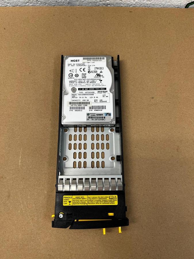 Used HGST KCC-REM-HG2-HVC109045CSS60 0B26012 SAS 697388
