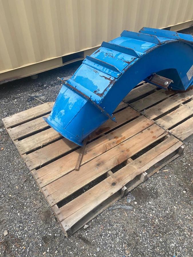 Used Koger Air 12x90 Replaceable Back Elbow, 12” Flange, 90° Elbow