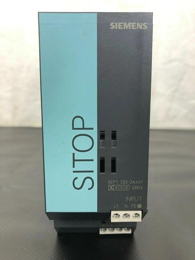 Used Siemens 6EP1 333-2AA01 SITOP Power Supply, 5 Amps