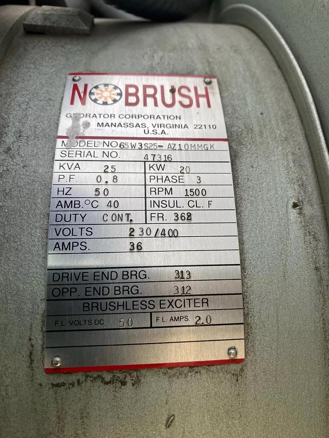 Used Georator Corporation 65W3S25-AZ10MMGK Power Frequency Converter