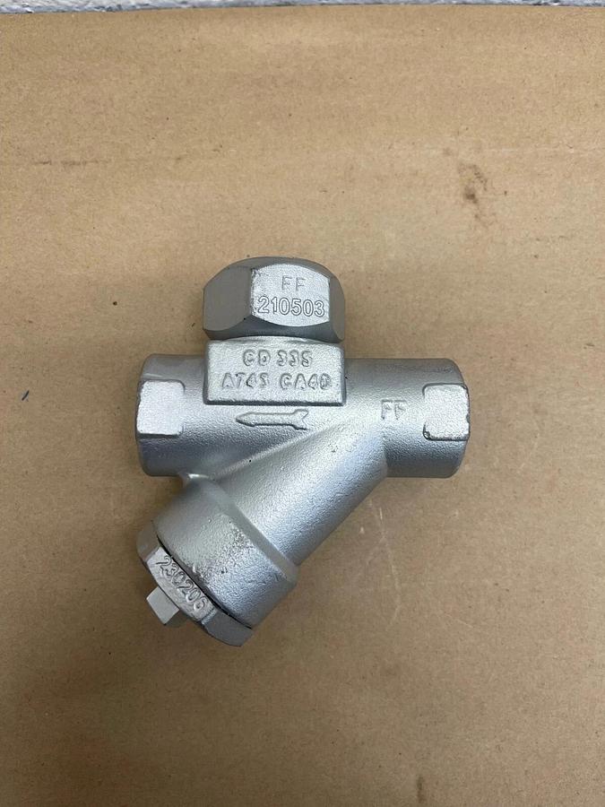 Used Armstrong CD 335 Steam Trap with Integral Strainer, 1/2” NPT, 600 Psig