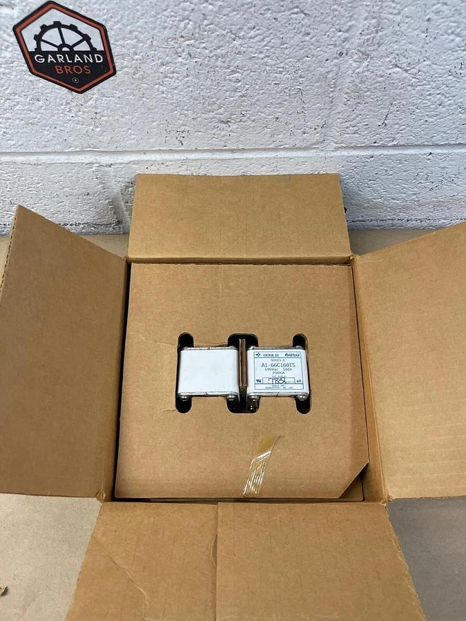 Gould Shawmut A1-66C160TS, Fuse, 160 A, 690 VAC, 2 per box