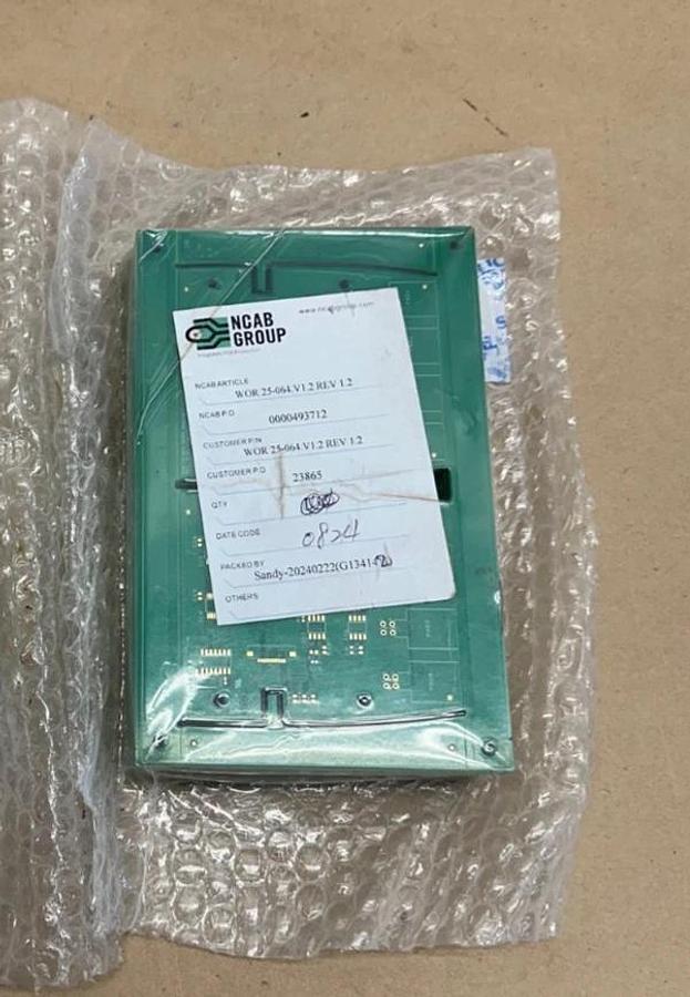 Used NCAB Group WOR 25-064 Circuit Board, Qty 22 *FACTORY SEALED*