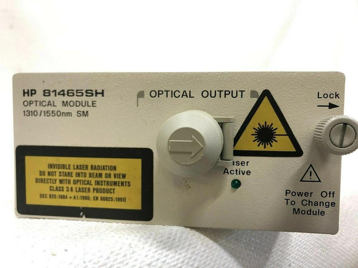 Used HP 81465SH Optical Module 1310/1550nm SM