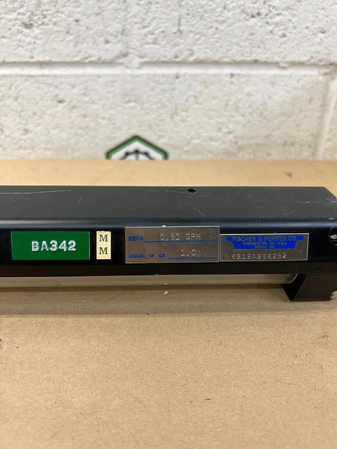 Used Fischer & Porter ED-10-100 Precision Bore Flowrator
