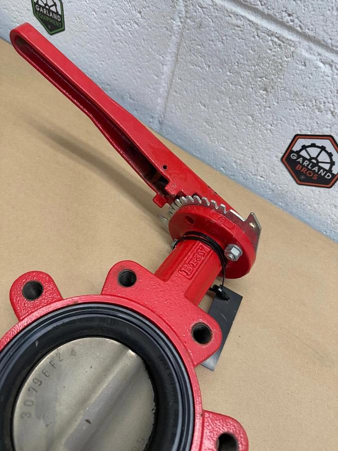 Used Bray Controls 20-0400-92801-56 4” Butterfly Valve