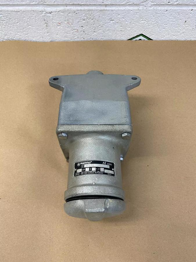 Used Appleton AE631 AE Series Receptacle Cover 60 Amp, 3W, 3P