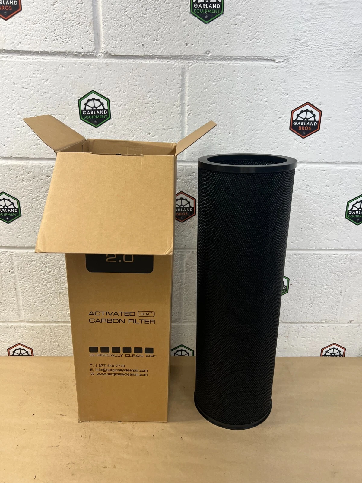 Used Surgically Clean Air Jade 2.0 Activated Carbon Filter