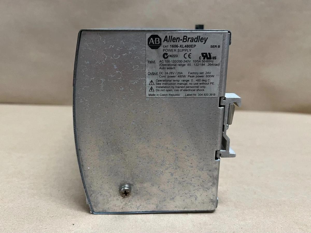 Used Allen Bradley 1606-XL480EP Series B Power Supply