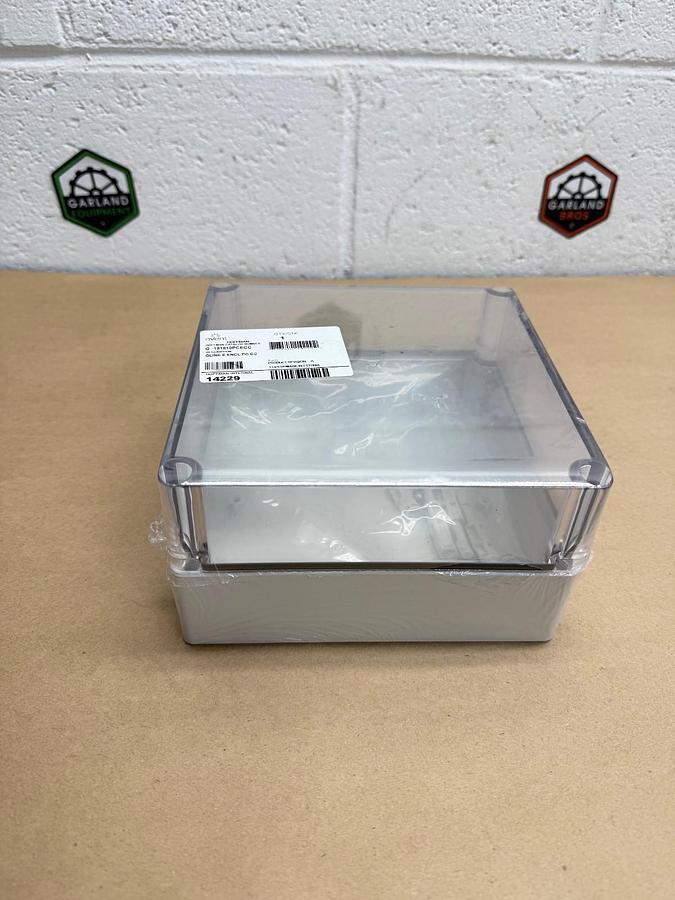 Used Nvent Hoffman 181810PCECC Polycarbonate Terminal Box, Clear Cover *NEW*