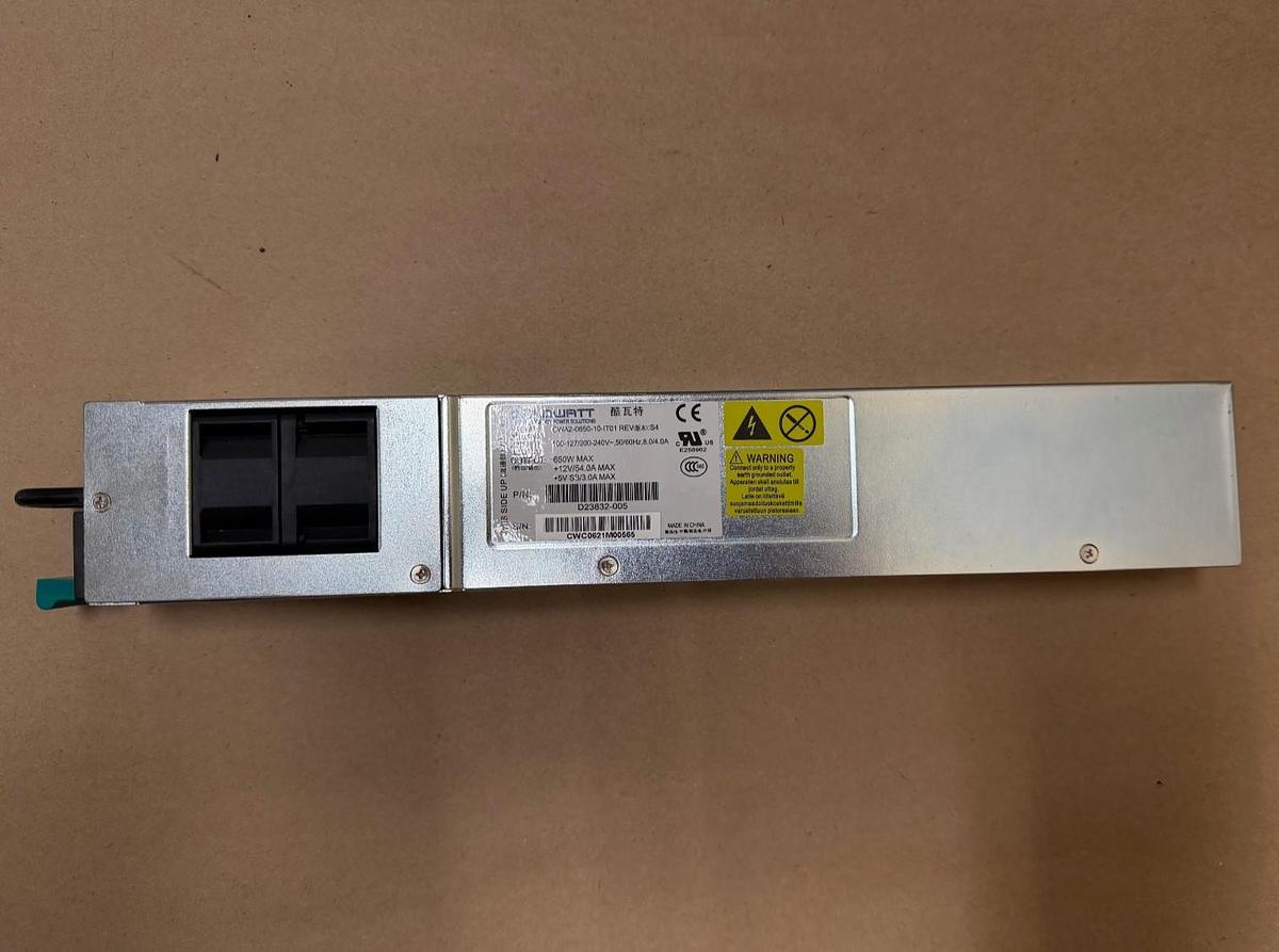 Used Coldwatt CWA2-0650-10-IT01 Intel Power Supply