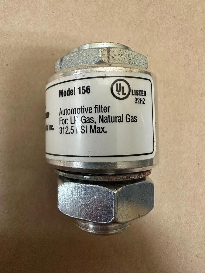 Used Advanced Fuel Components Model 156 Automotive Filter for Gas *NEW*
