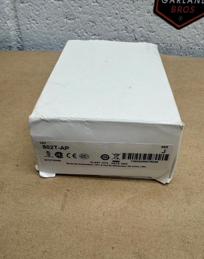 Used Allen Bradley 802T-AP Oil Tight Limit Switch, Series J