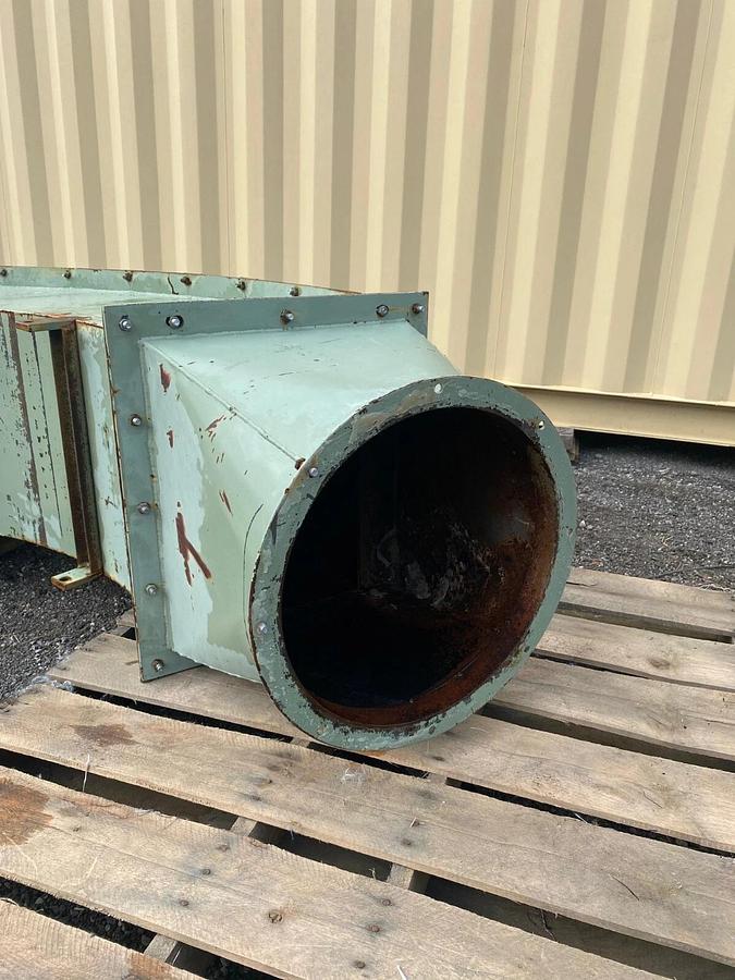 Used Koger Air 16x90 Replaceable Back Elbow, 16” Flange, 90° Elbow Angle