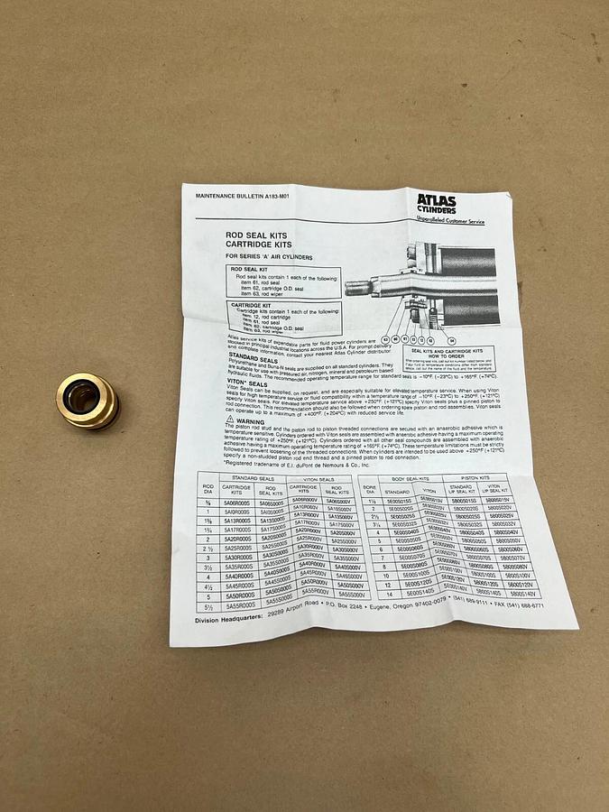 Used Atlas Cylinders 5A06R000S Kit