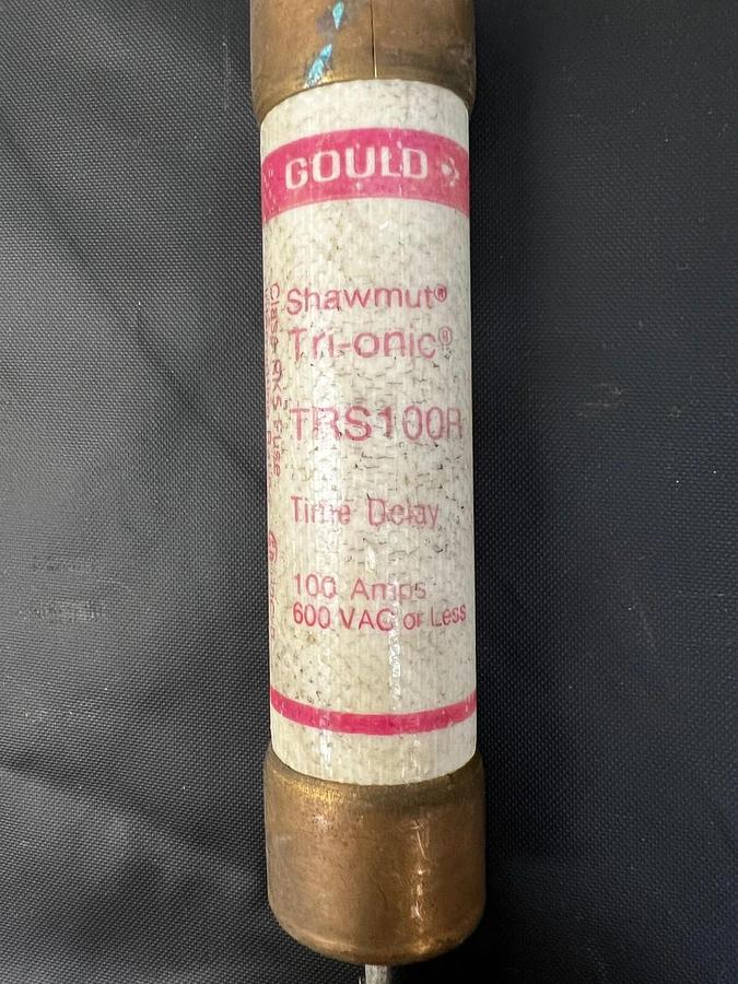 Used Gould TRS100R Time Delay 100 Amps 600 VAC