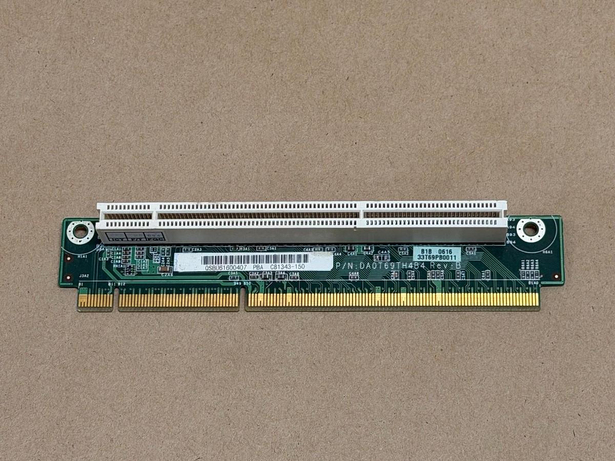 Used Intel PBA C81343-150 Interface Riser Circuit Board Card
