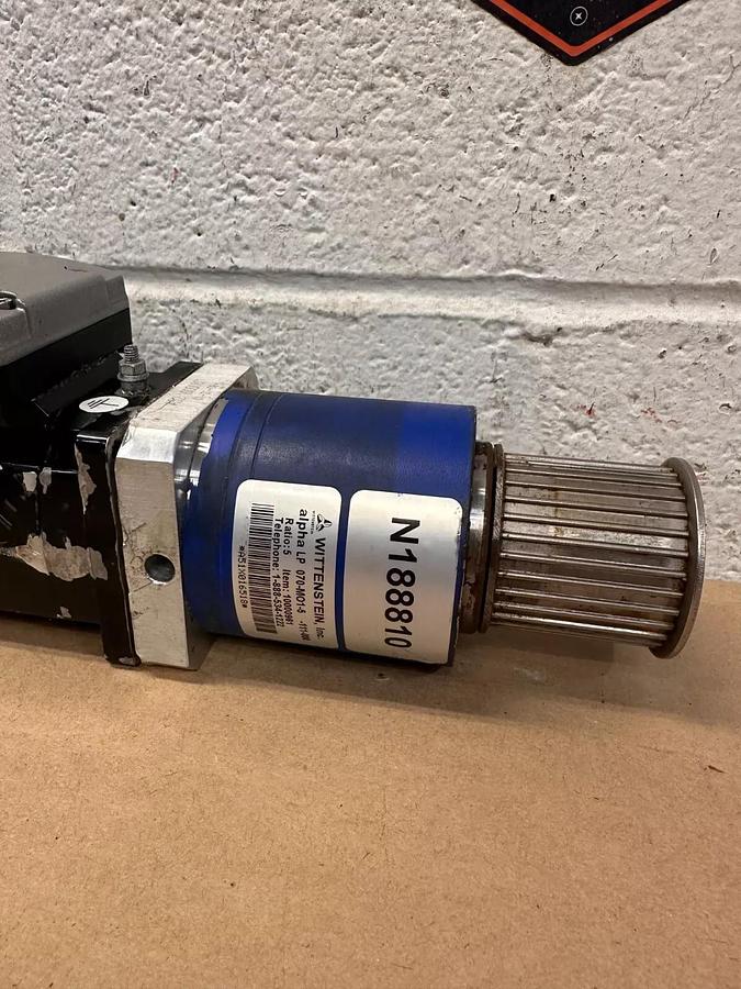 Used Wittenstein Alpha LP 070-MO1-5-111-000 Gear Box Ratio:5 ELAU Servo Motor
