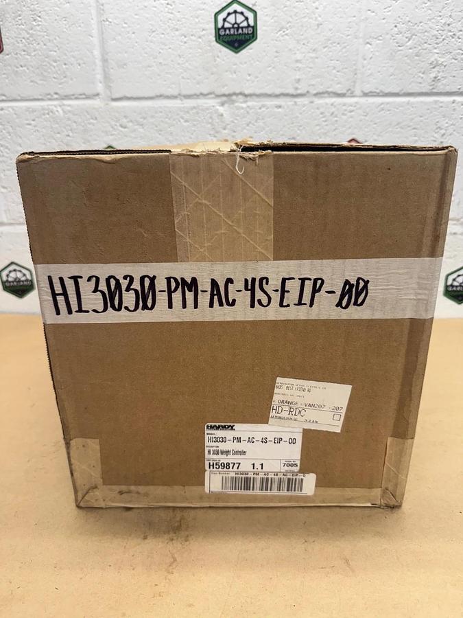 Used Hardy HI3030-PM-AC-4S-EIP-00 Multi Channel Weighing Scale*NEW*