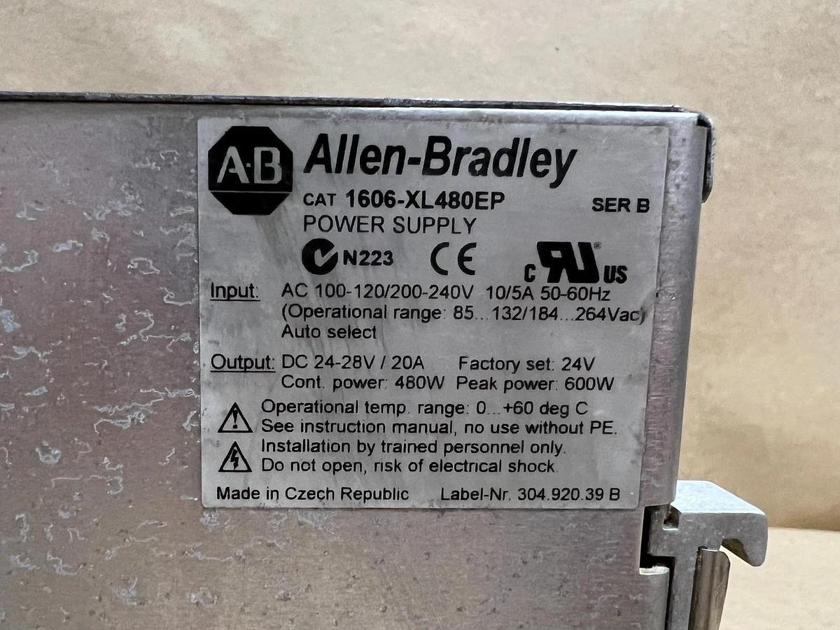 Used Allen Bradley 1606-XL480EP Series B Power Supply