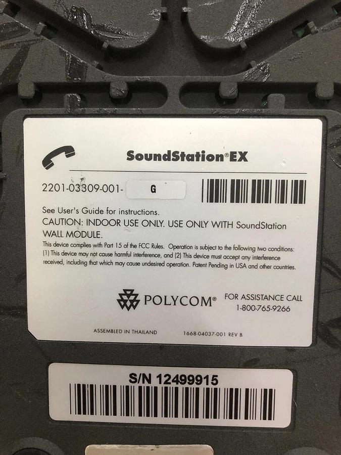 Used Polycom SoundStation 2201-03308-001
