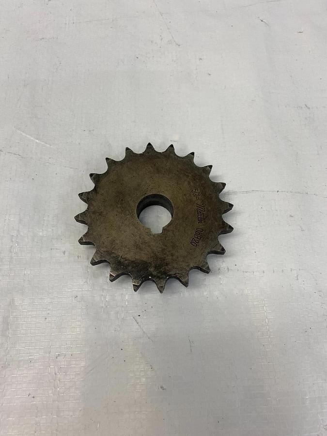Used Martin 08B20 Metric Roller Chain Sprocket