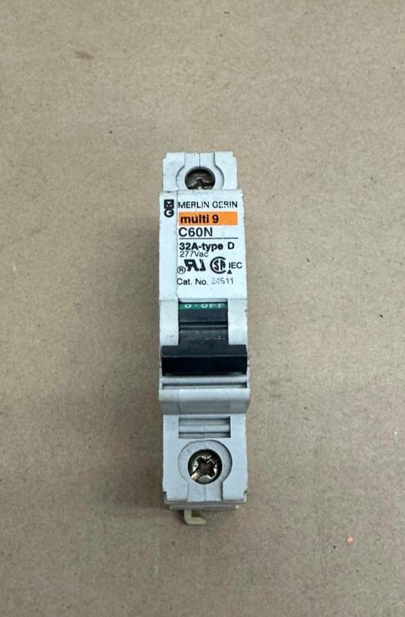 Used Merlin Gerin C60N Multi 9 Circuit Breaker