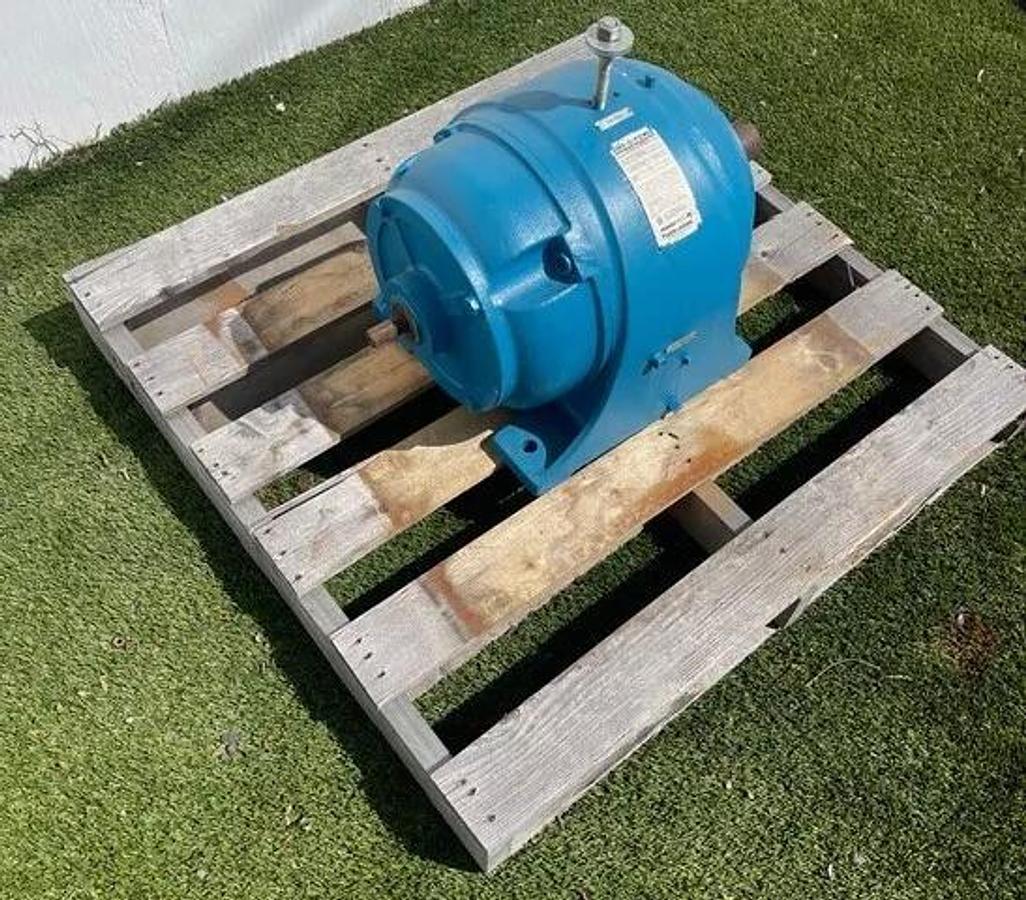 Used Foote-Jones 733XSL-38.4 Line-O-Power Inline Gear Reducer, Ratio 38.4:1