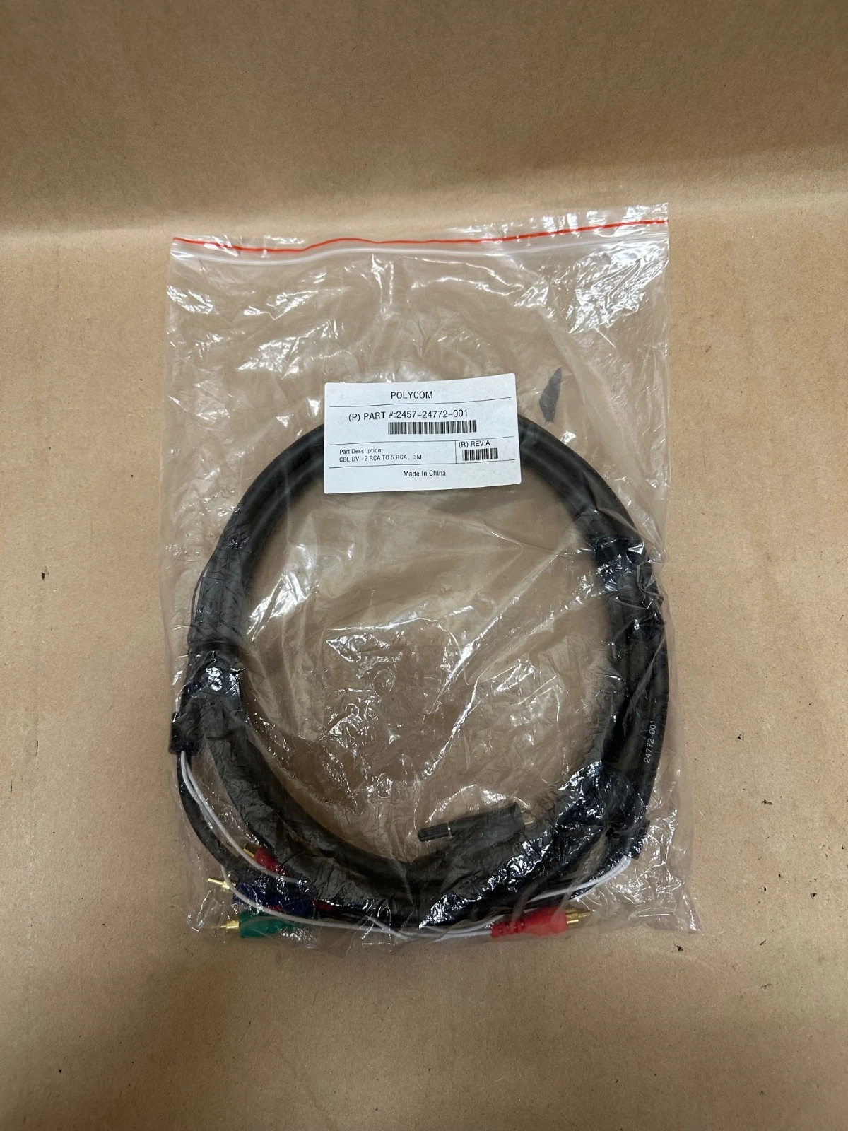 POLYCOM 2457-24772-001 Audio/Video Cable *NEW*