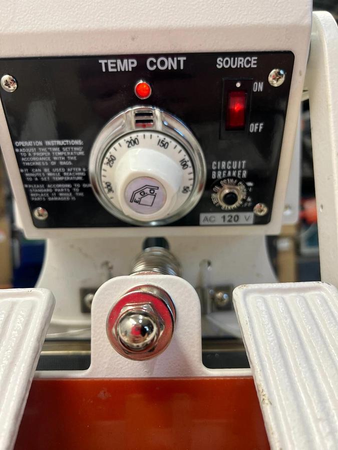 Used Sealer Sales W-450DT Heat Foot Sealer * Missing Body for Stand