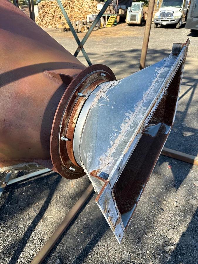 Used Sterling Systems 90” Diameter Cyclone w/ Frame