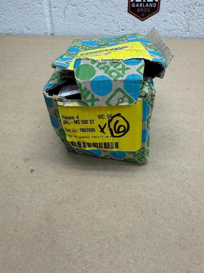 New - open box Phoenix Contact VAL-MS500 ST Surge Protector/Suppressor, Qty 6