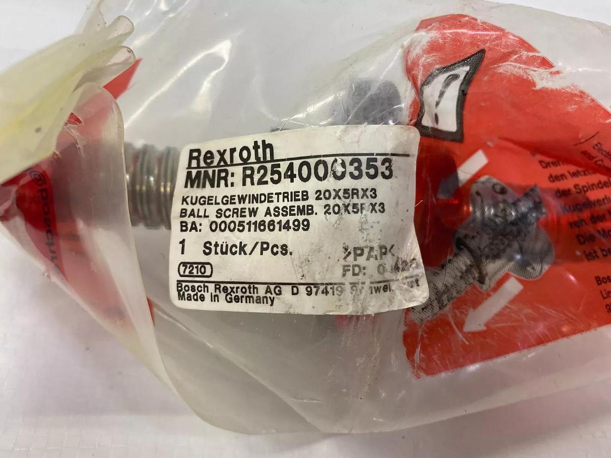 Used Rexroth R254000353 Ball Screw Assemb.