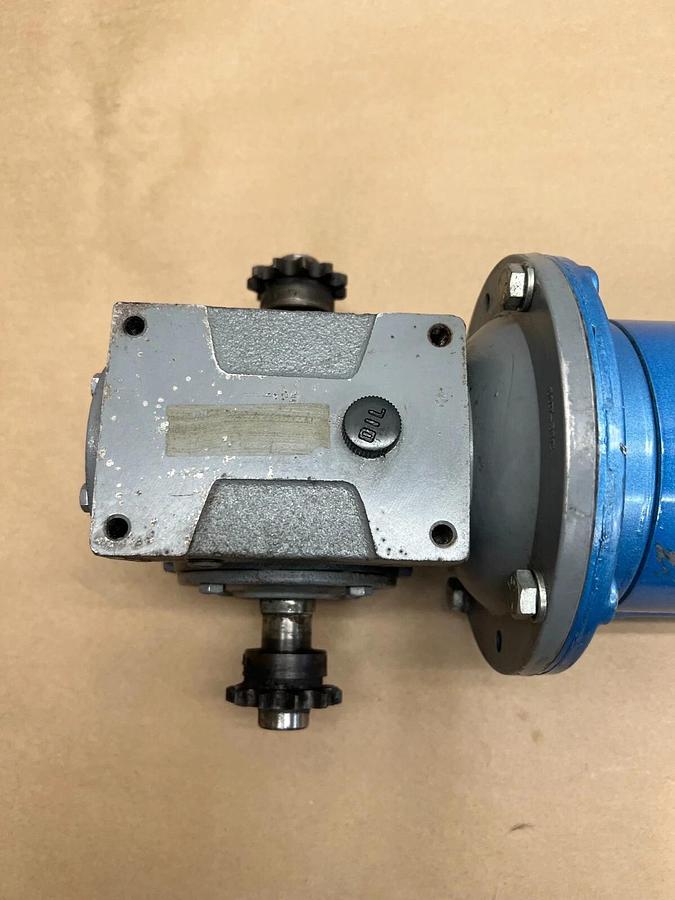 Used Pacific Scientific SR3642-4822-2-7-56HC-CU Motor  1/2Hp 1750RPM w/ Gearbox