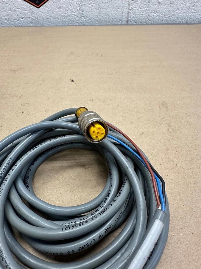 Used Turck RK4T-6 Single End Cordset - Lot of 3