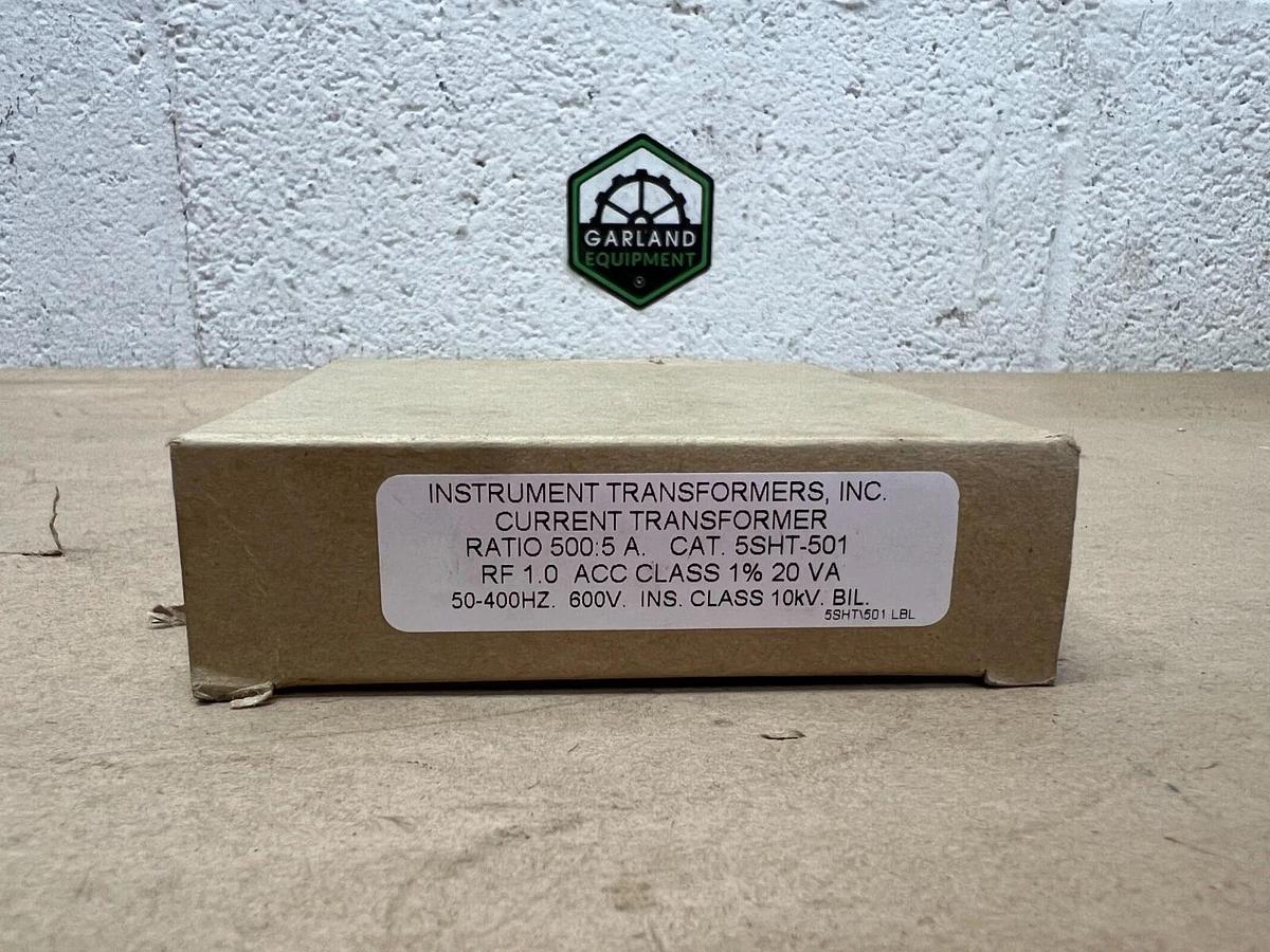 Instrument Transformers Inc. 5SHT-501 Current Transformer