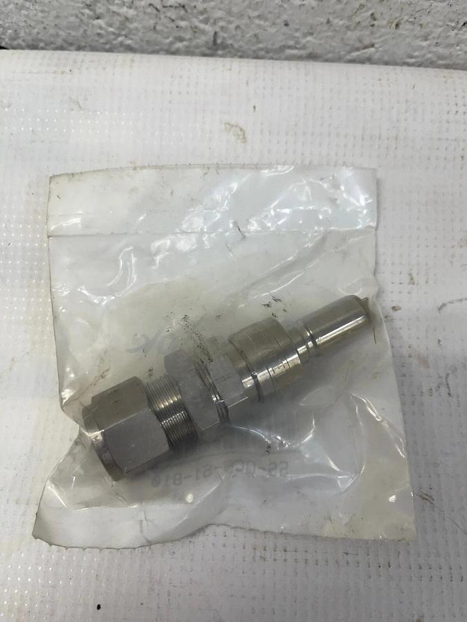 Used Swagelok SS-QC8-S1-810, SS-WC8-S-810, Quick Connect Stem w/o Valve