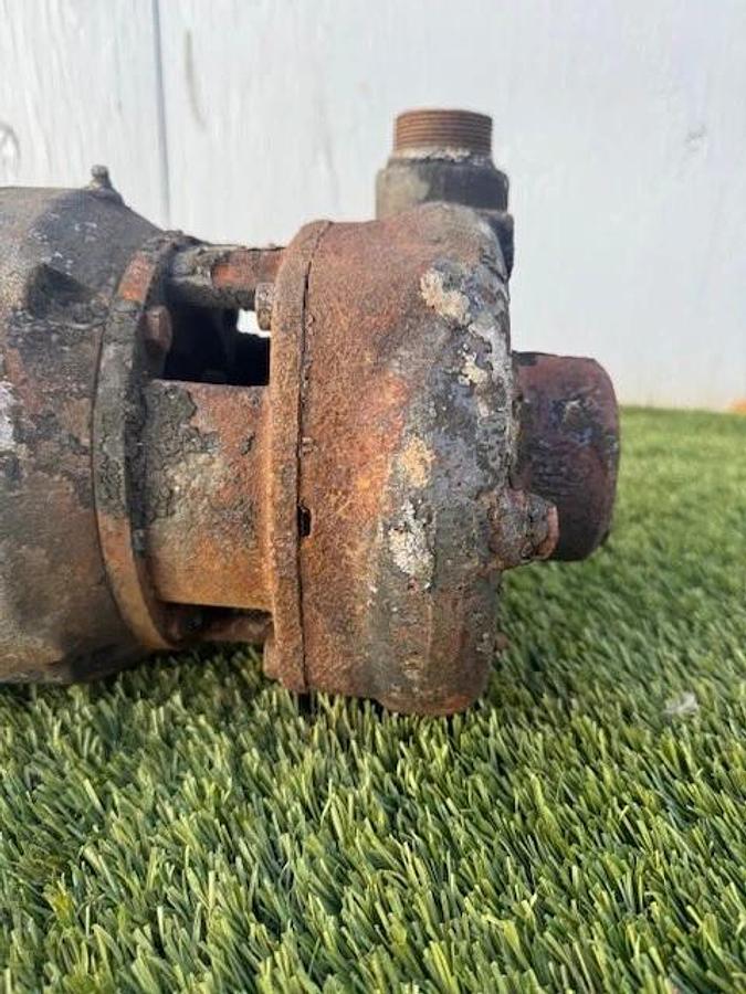 Used Goulds 57178 Frame Pump Assembly 1-3/4” & 2-1/2” Bores, Baldor 5Hp Motor 3450RPM