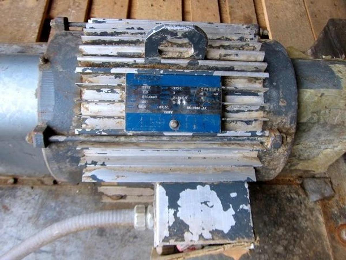 Used Gast Pump 5565-P102 Lincoln 7.5 hp Motor