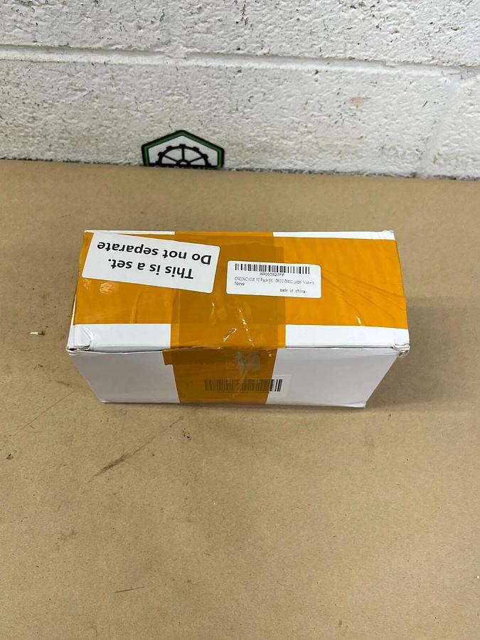 Used AZe-231 Laminated 9 Pack of Tape Cassette, 12 mm, Black on White Tape