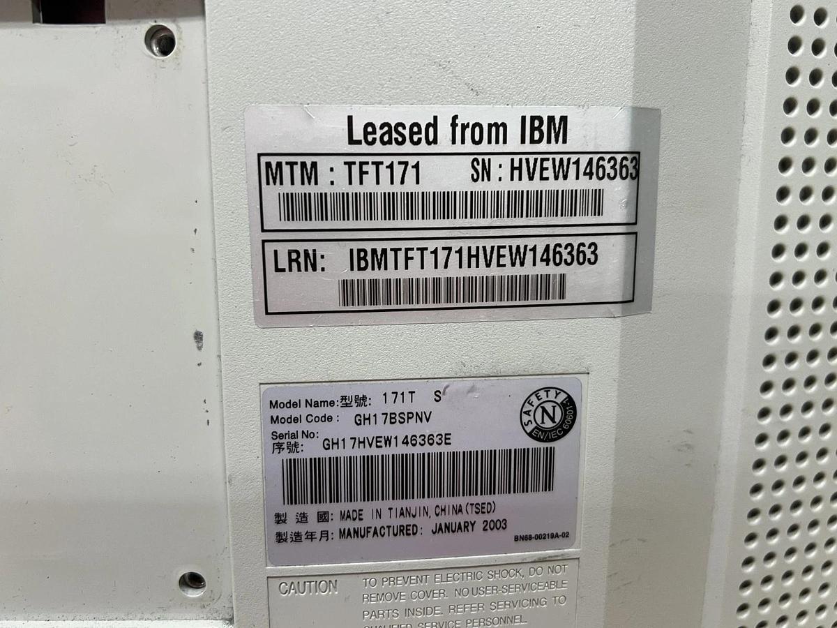 Used Samsung GH17PS SyncMaster 171T Color Display Unit