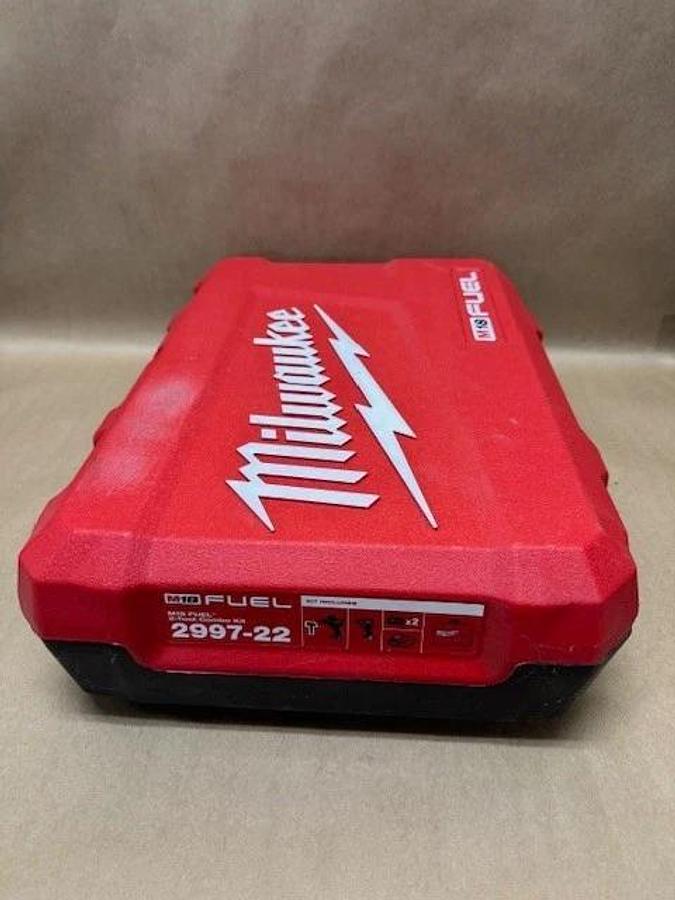 Used Milwaukee 2997-22 Hammer Drill and Impact Hard Case, CASE ONLY