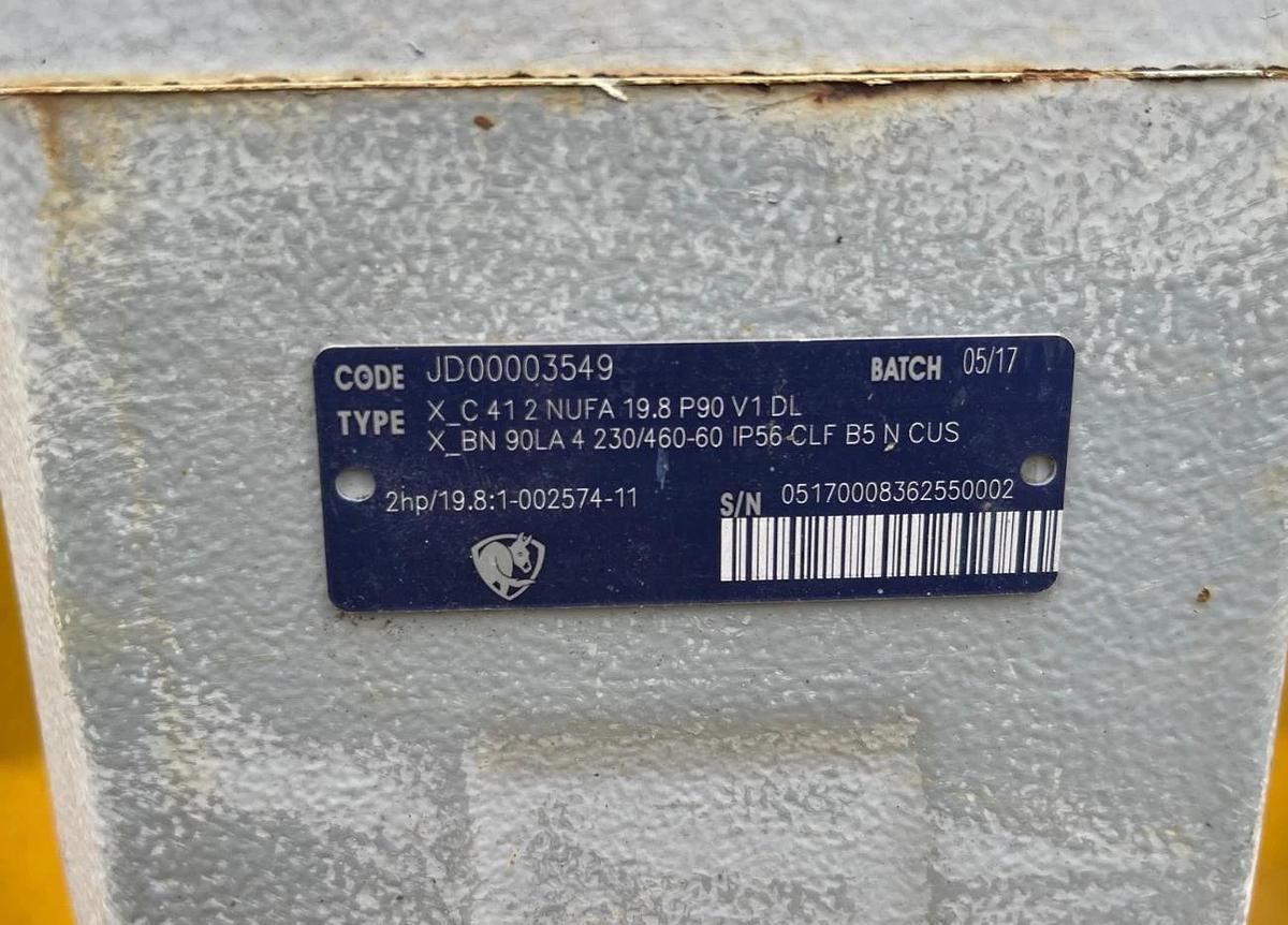 Used Big Ass Fans Basic 6 Industrial Fan 2Hp Motor ( No Arms)