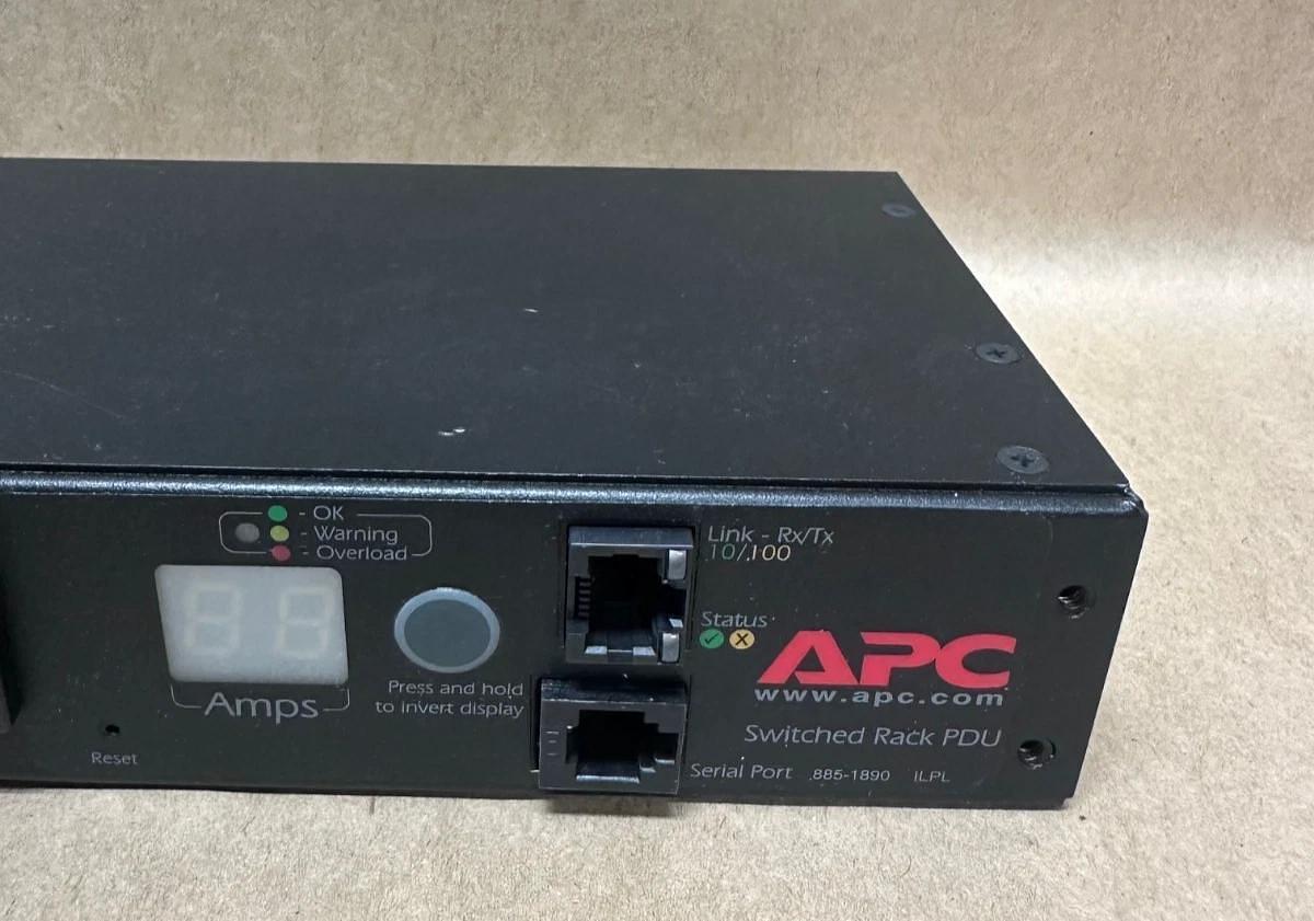 Used APC AP7920 Rack PDU, Switched