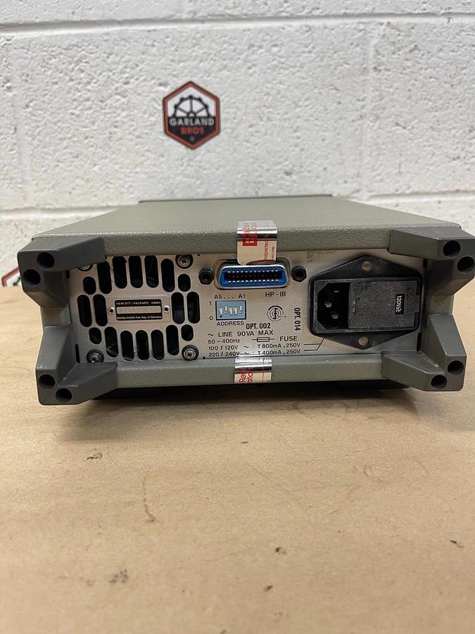 Used Hewlett Packard 8158B Optical Attentuator 1300/1550 nm