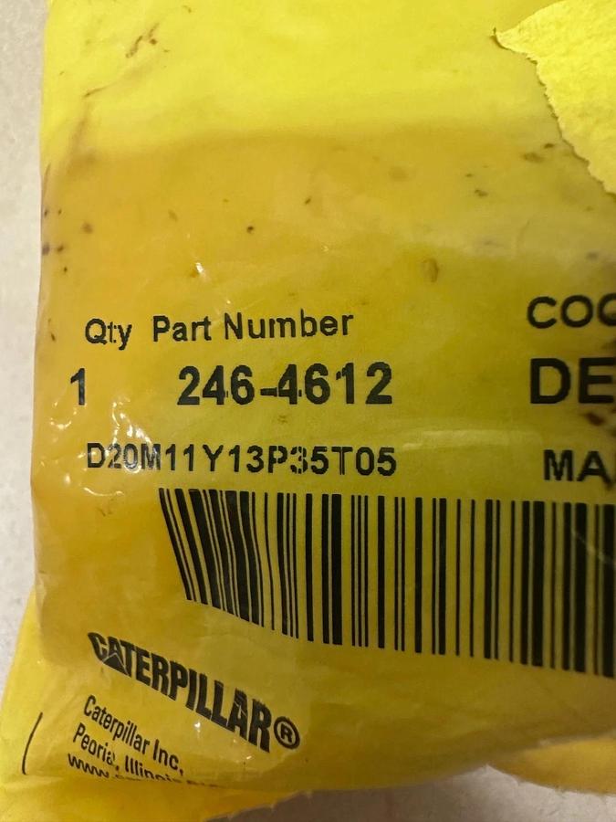 Used CAT 246-4612, 126.4mm Long Dust Valve *NEW*