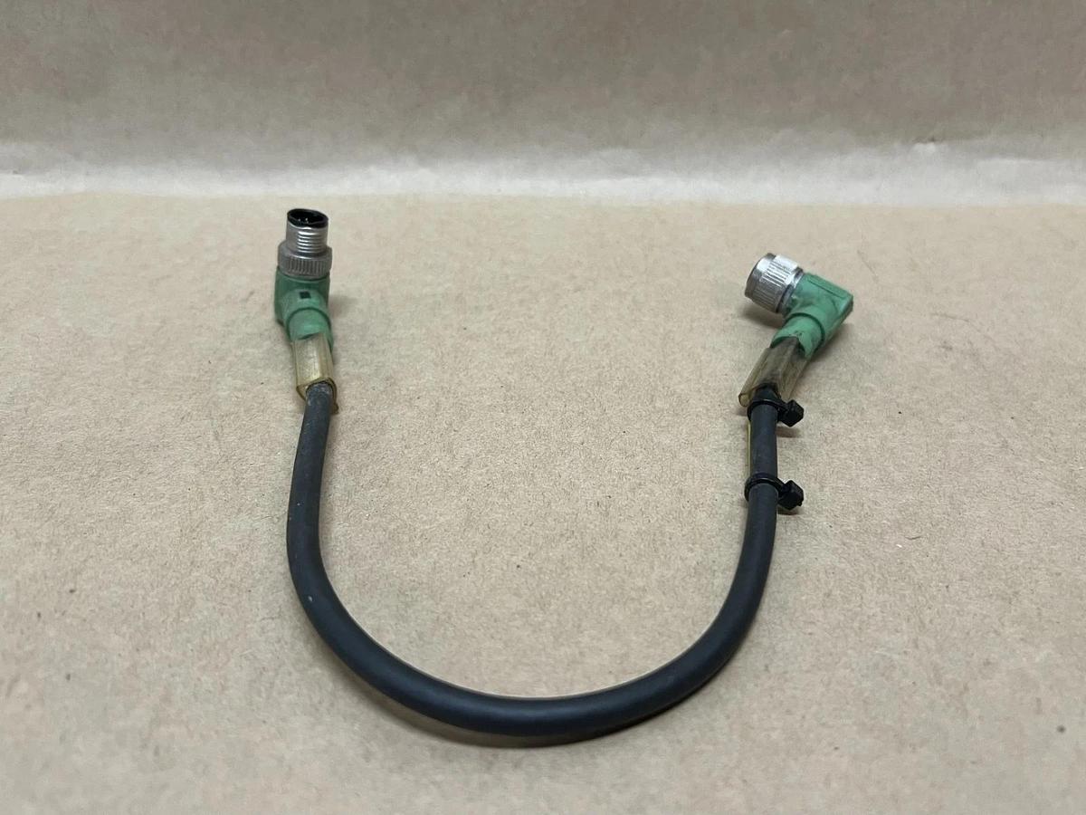 Used Phoenix Contact 1403228 M12 90° Sensor Cordset - Lot of 6